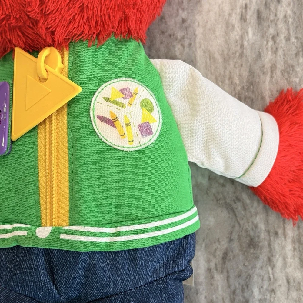 Elmo Ready For School Sesame Street Talking Plush 14